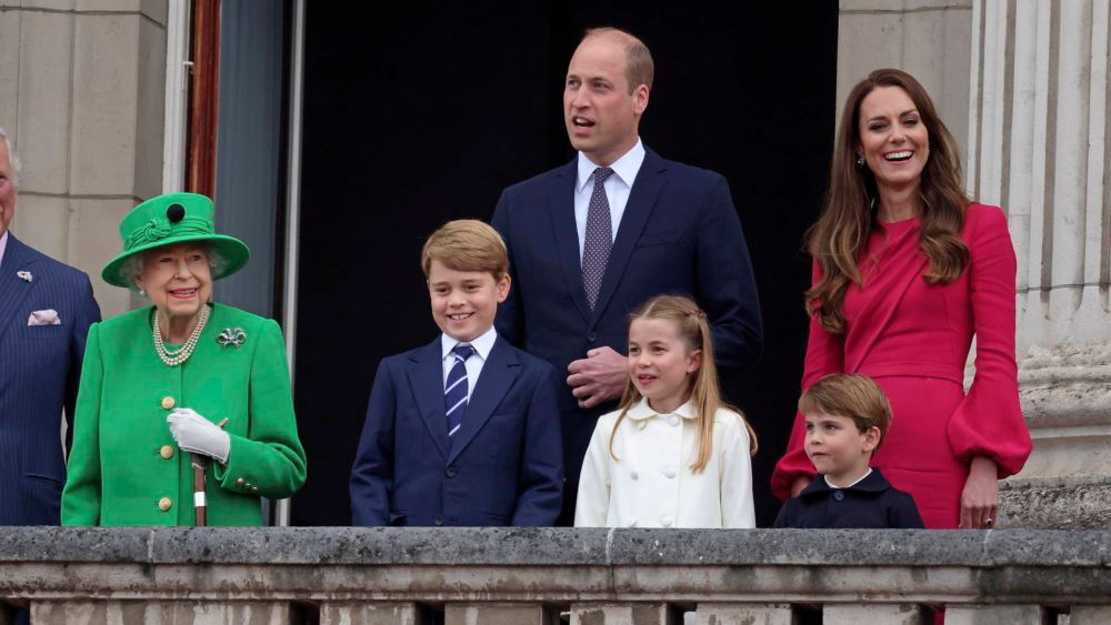 Why Prince George was positioned next to the Queen