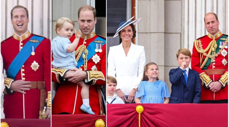 Why Prince William's Trooping The Colour Outfit Has Changed Over The Years