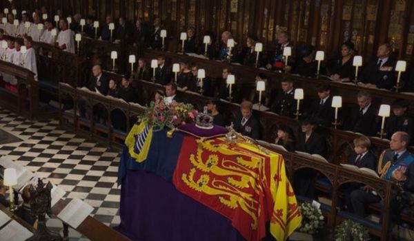 Prince Harry And Princess Charlotte Share Sweet Moment At Queen’s Funeral