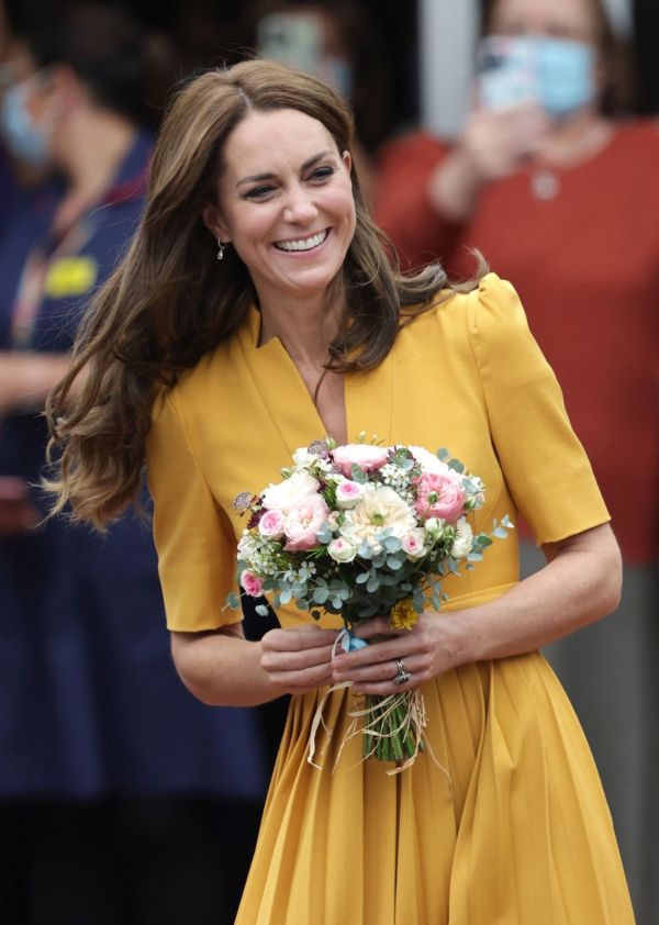 Princess Kate Had A Sweet Moment With A Newborn During Visit To Maternity Unit