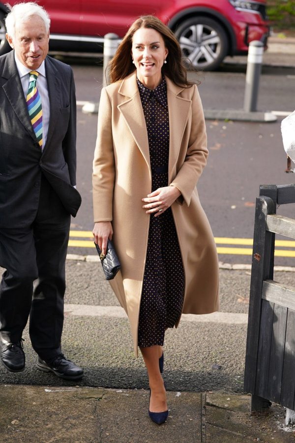 Princess Kate Travels To Reading For A Very Touching Visit
