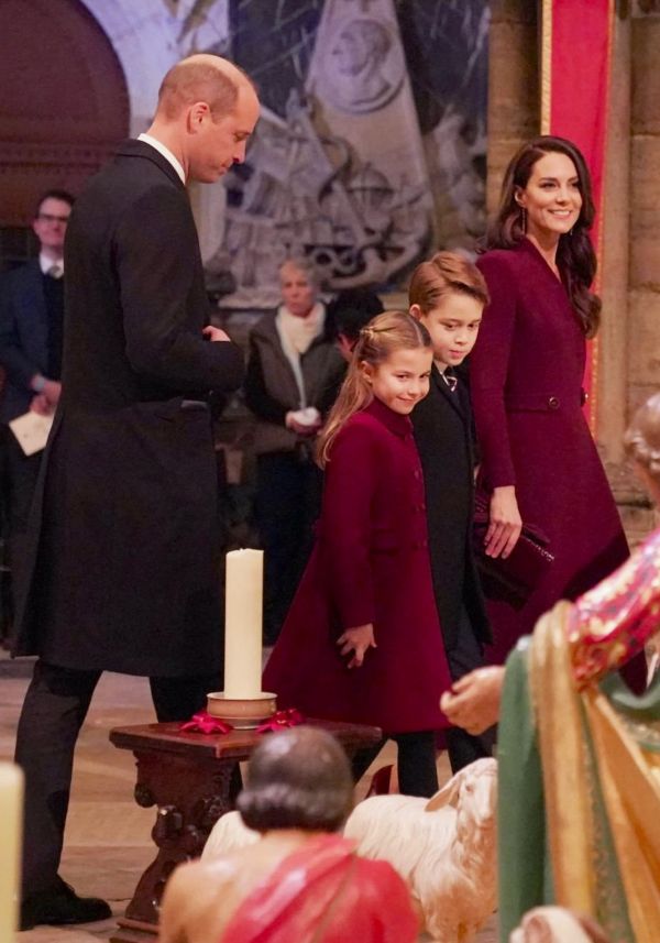 George And Charlotte Make Surprise Appearance At Princess Kate's Christmas Carol Concert