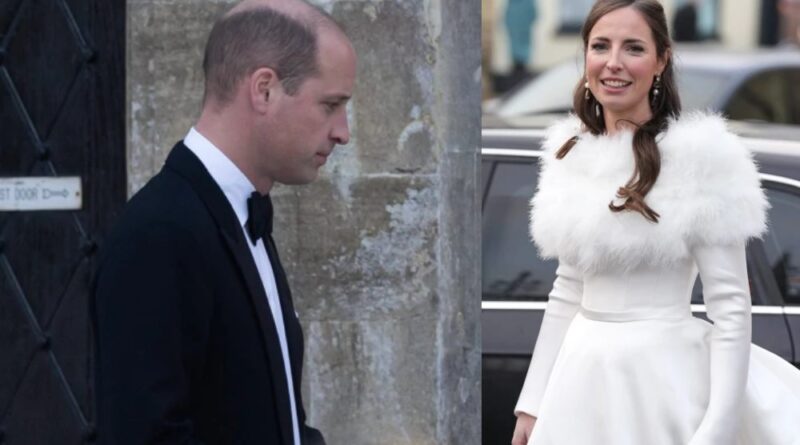 Prince William Attends Wedding Of Former Girlfriend Rose Farquhar Alone
