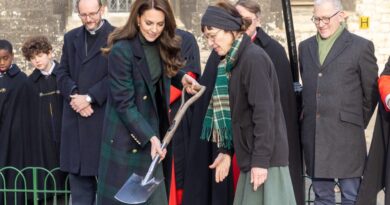 Princess Kate Plants A Tree In Honour Of The Late Queen At A Special Spot