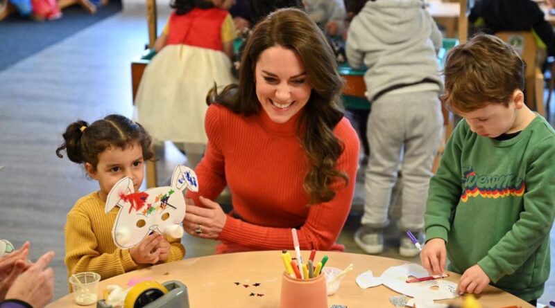 Princess Kate Steps Out For Solo Nursery Visit
