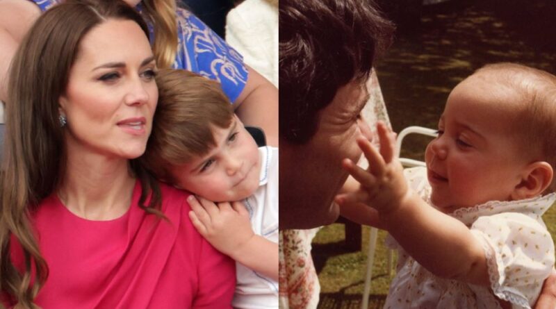 Princess Kate Is Prince Louis' Twin In New Baby Photo With Michael Middleton