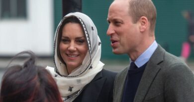 Princess Kate Covers Head As She And William Step Out For Earthquake Relief
