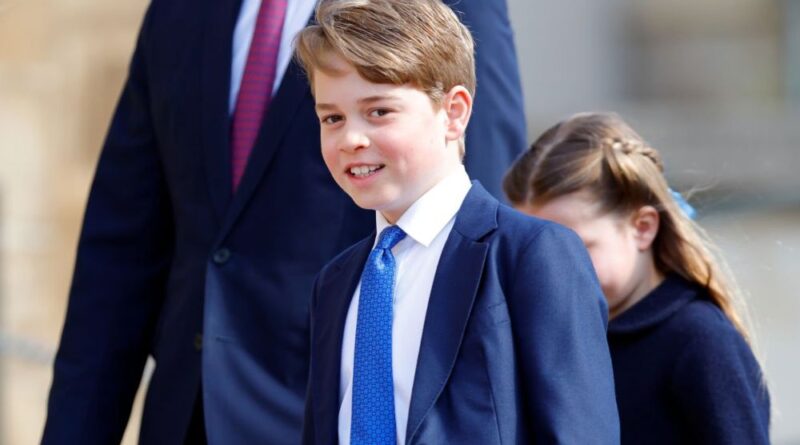 The Detail You Missed During Prince George's Easter Appearance