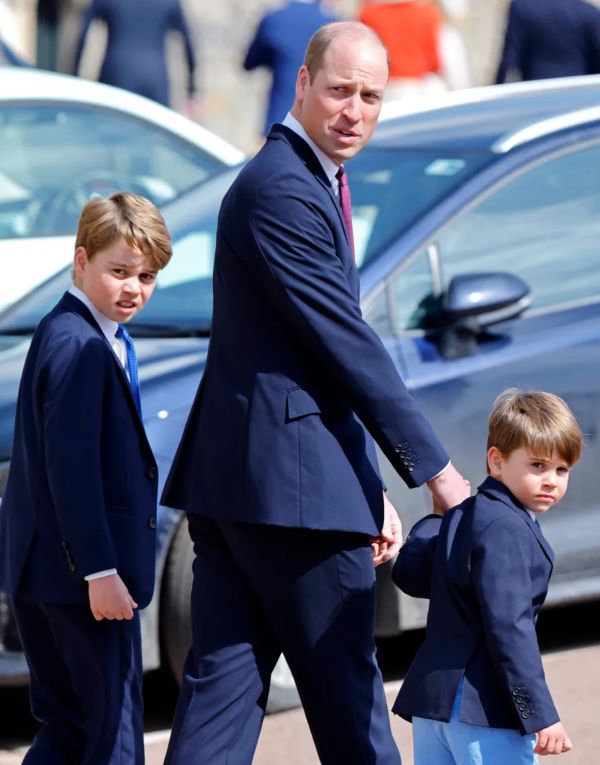 Prince William, Prince George Prince Louis Easter