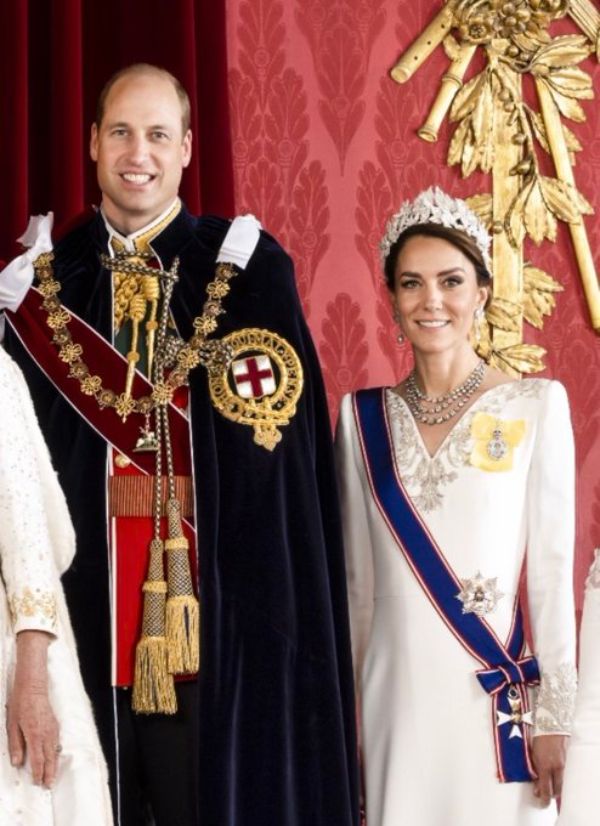Prince and Princess of Wales in a newly released photo marking the Coronation
