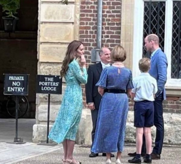 Prince George Spotted At Eton College With Prince William And Kate