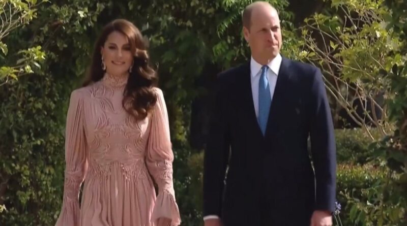 Prince William And Kate Attend Royal Wedding In Jordan