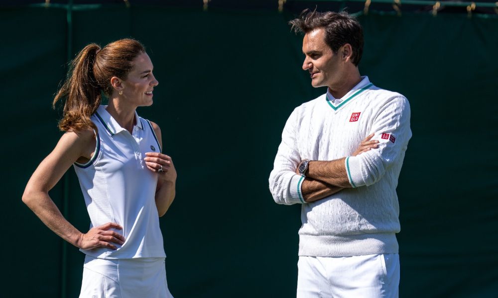 Princess Kate Goes Up Against Roger Federer In New Video Ahead Of Wimbledon