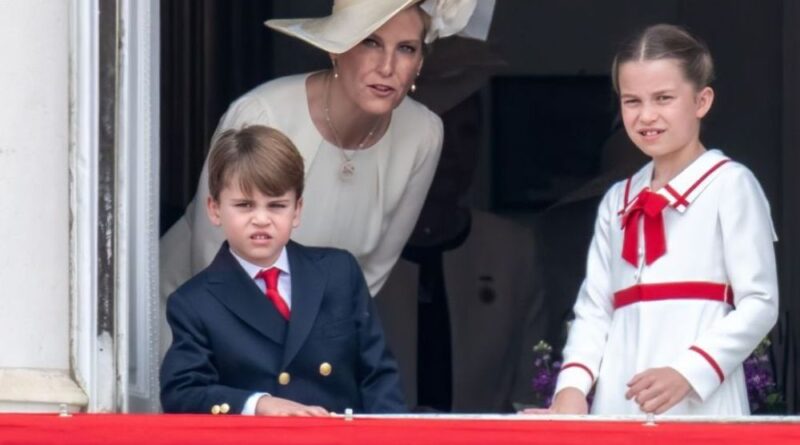 The Sweet Moment Between Princess Charlotte And Duchess Sophie You Missed At Trooping