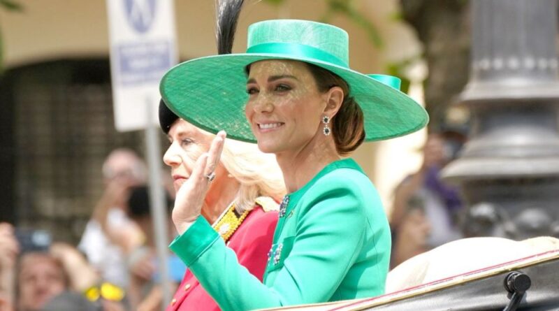 Why Princess Kate Didn't Curtsy To King Charles And Queen Camilla At Trooping