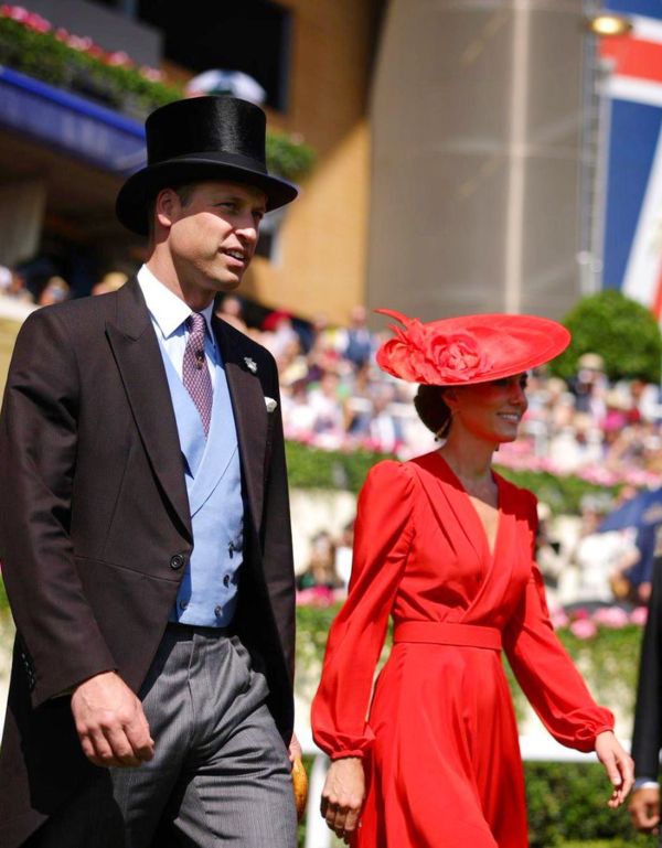 William e Catherine no Royal Ascot 2023.