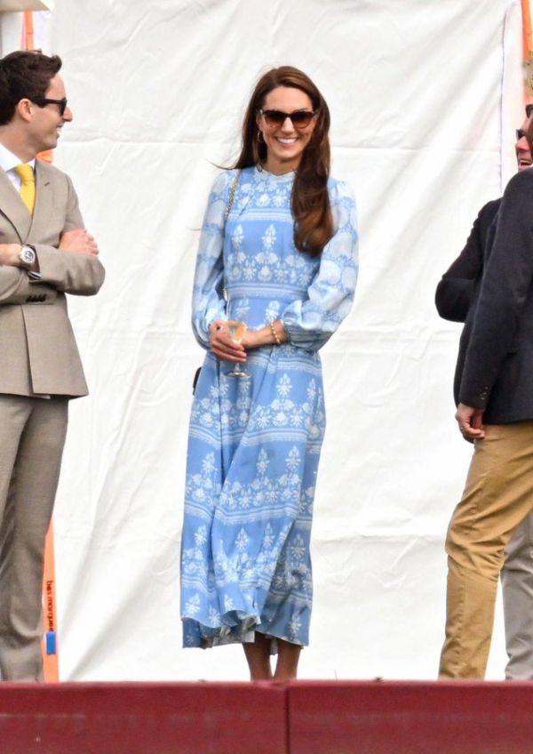 The Princess of Wales looks so chic watching Prince William play polo