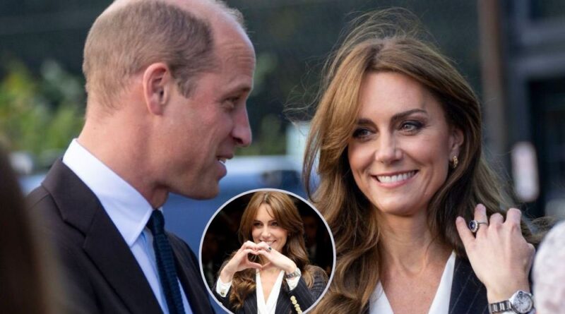Princess Kate Shows Of Playful Side During Cardiff Visit With William