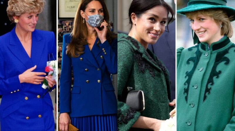 New Book Claims Kate And Meghan Were Encouraged To Dress Like Princess Diana