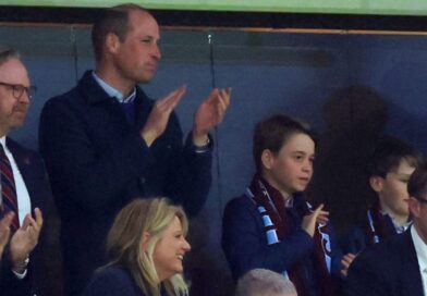 Prince William And Prince George Cheer On Aston Villa In First Outing Since Kate’s Cancer News